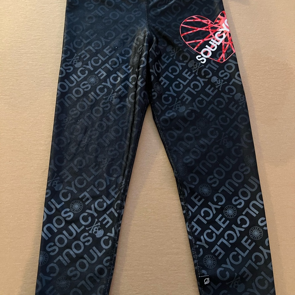SoulCycle Women’s Terez Cycle Black Leggings, Medium